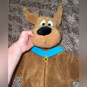Kids XS Brown Fleece Vintage Scooby Doo Costume